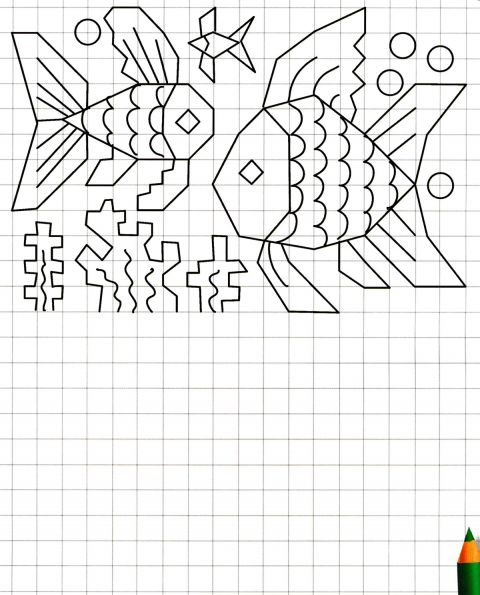 Рисование рыб